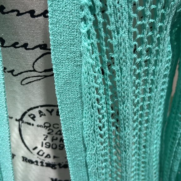 Miracle City open weave sweater size M/L - Picture 5 of 6